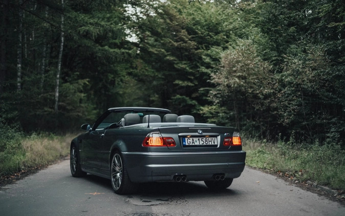 BMW M3 cena 120000 przebieg: 198000, rok produkcji 2004 z Gdynia małe 277